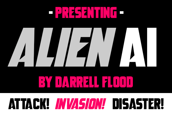 Alien AI Font: A Modern Sci-Fi Design for Every Project