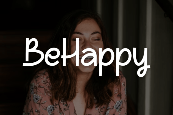 BeHappy Font: A Creative Solution for Your Design Projects