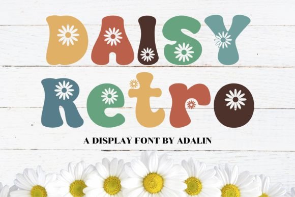 Daisy Retro: A Playful Font for Cheerful Designs