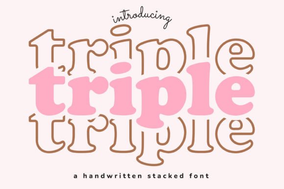 Evaluating Triple: A Versatile Display Font for Creative Projects