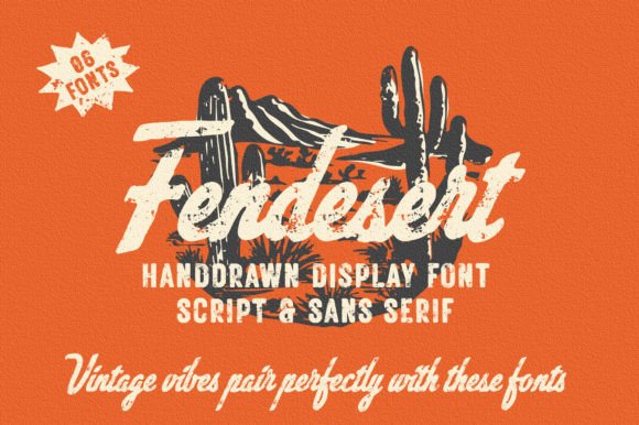Fendesert: The Ultimate Vintage Font Duo
