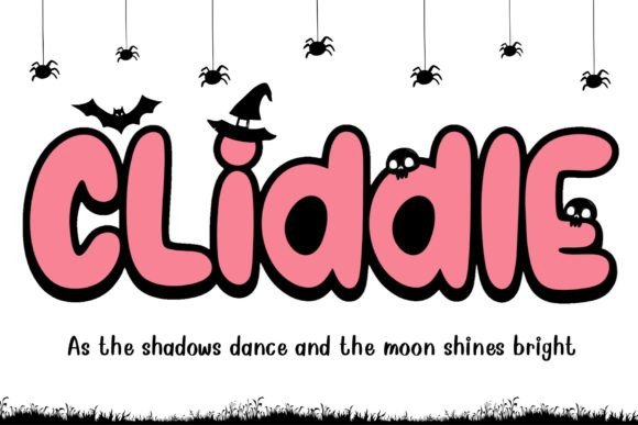 Get Ready to Cuddle Up with the Cutest and Spookiest Font in Town – Cliddle Font