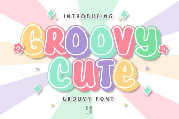 Groovy Cute: A Bold and Playful Font for Eye-Catching Designs