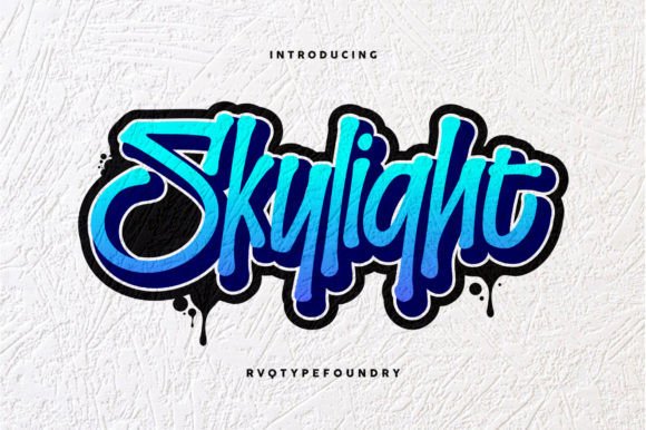 Skylight: Evaluating a Graffiti Display Font for Urban Design Projects