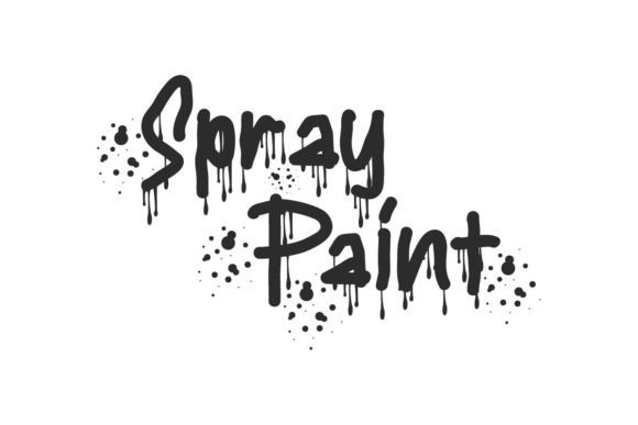 Spray Paint: Bold Typography for Modern Design