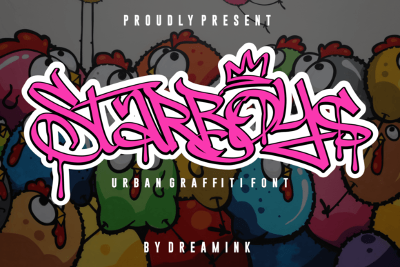 Starboys: The Urban Font for Bold Street Art Vibes