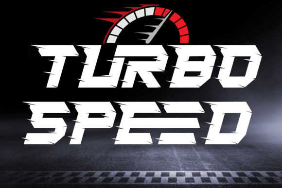 Turbo Speed: The Ultimate Typography Solution for High-Impact Automotive Designs