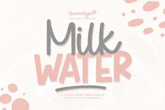 Unlocking Warmth and Elegance with the Milk Water Font Duo